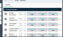 SpeedyBet Odds Checking